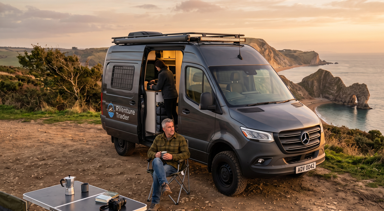 RVenture Trader campervan exterior photo