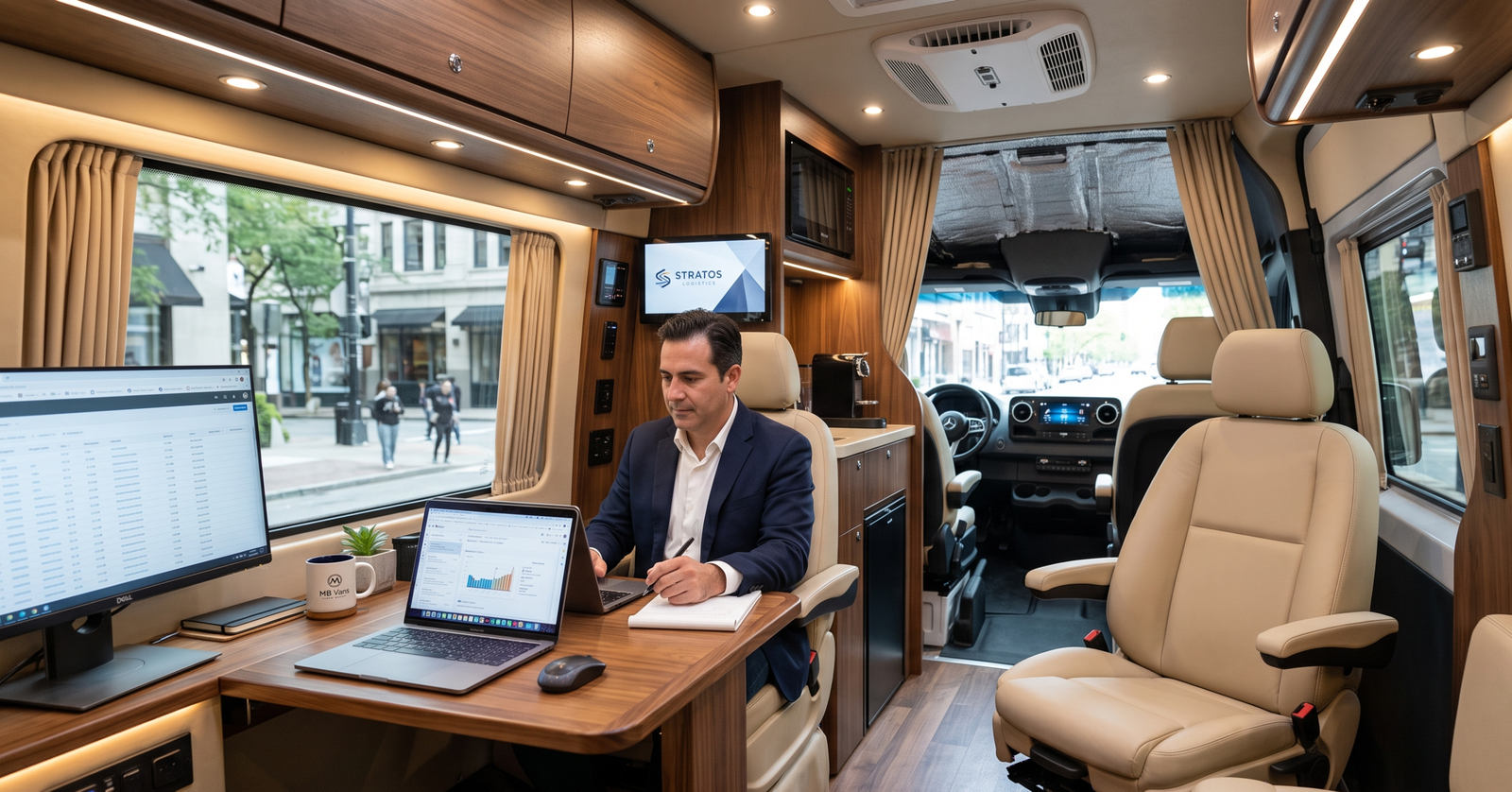 Mercedes Mobile office van
