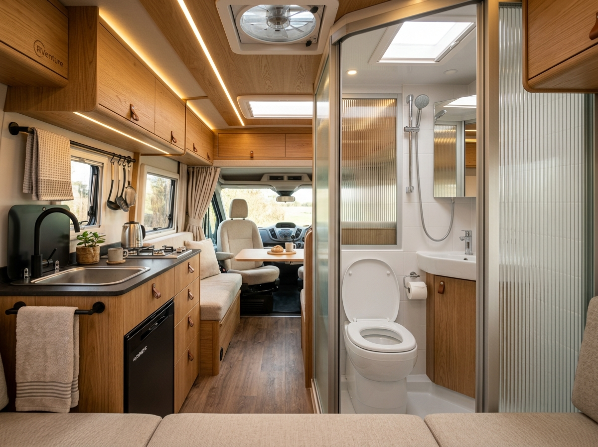 Camper Van inbuild shower