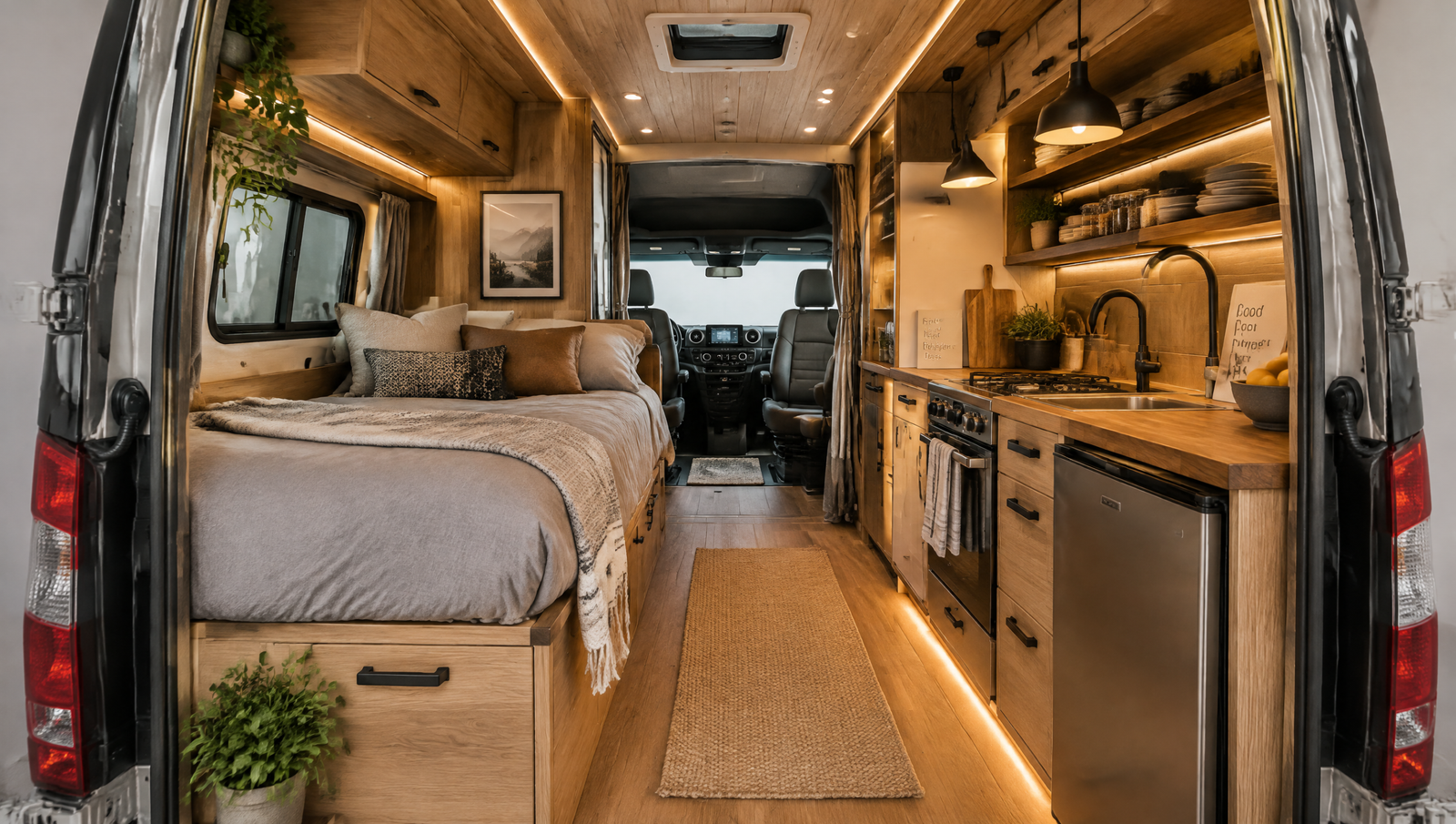 Camper van indoor