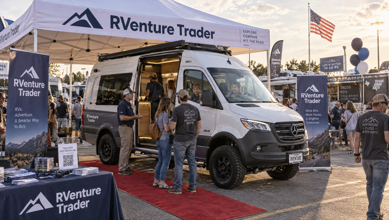 Camper van on Event
