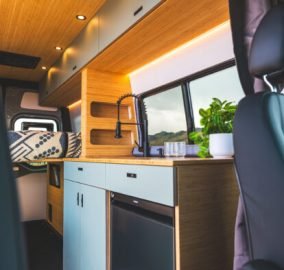 Geotrek camper van interior