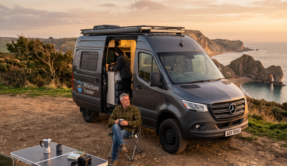 RVenture Trader campervan exterior photo