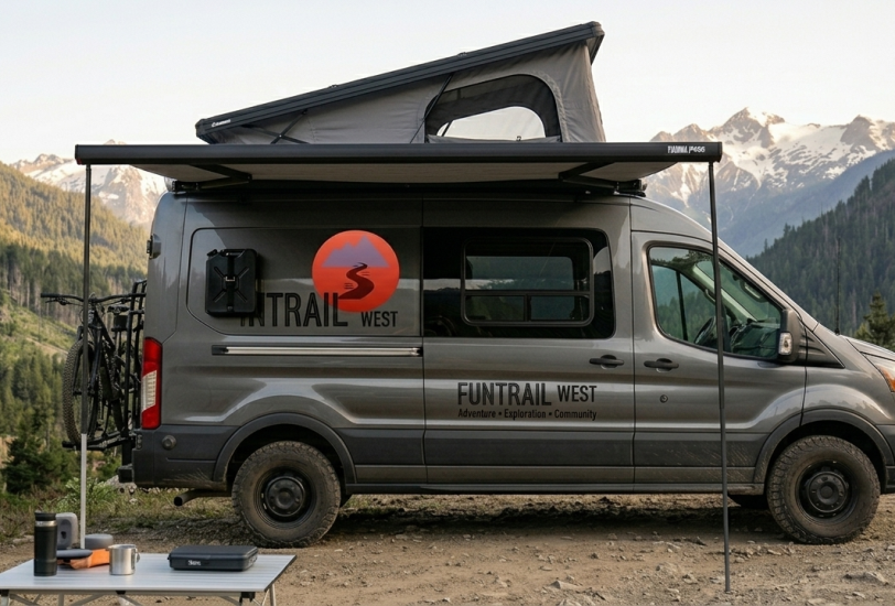 Custom built adventure campervan