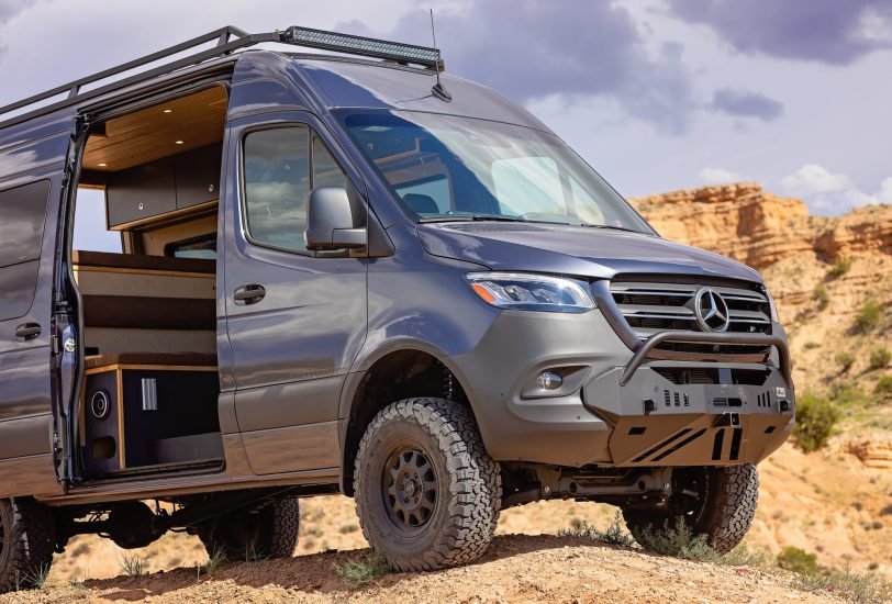 Adventure van campervan exterior