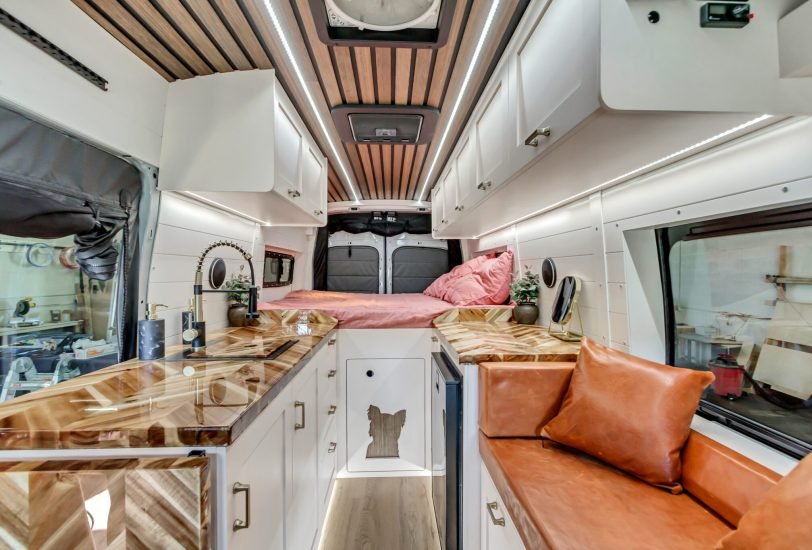 Custom campervan van conversion