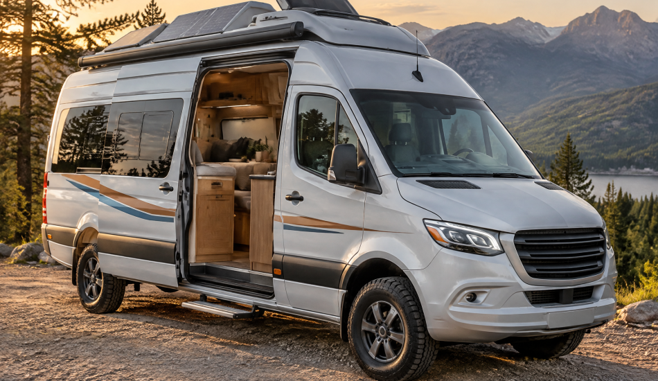 Mercedes camper van